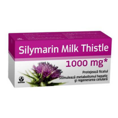 Silimarina Milk Thistle, 1000 mg, 30 capsule